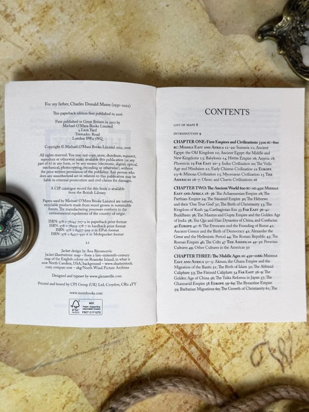 The History of the World in Bite-Sized Chunks by Emma Marriott